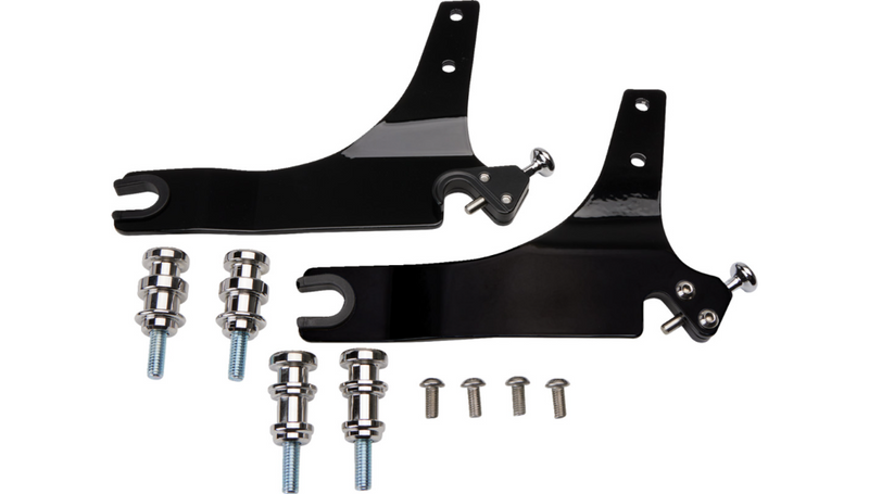 COBRA Backrest Kit - 14" - Black - FLSB, FXLRST - 602-2051B