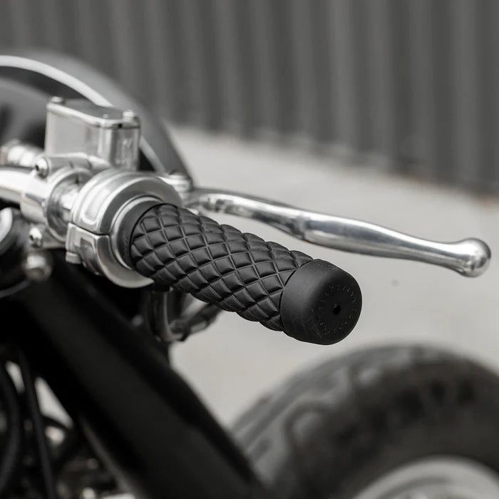 BILTWELL Grips - Torker - 1" - Black 6705-0101