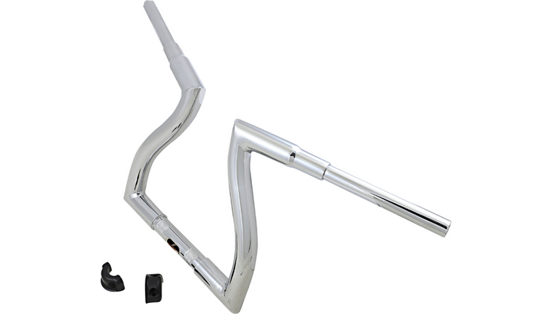 LA CHOPPERS Handlebar - Thresher - 12" - Chrome - FLTR '15-'22 - LA-7317-12