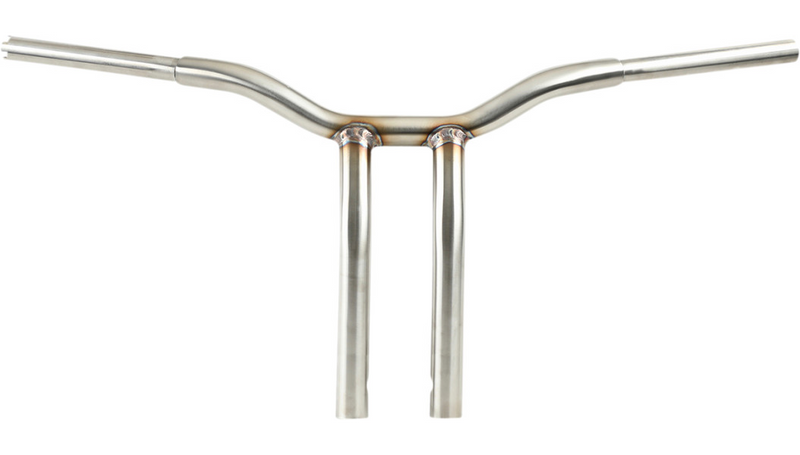 LA CHOPPERS Handlebar - Kage Fighter - One Piece - Bent - 14" - Stainless Steel - Harley-Davidson '57-'20 - LA-7338-14SS
