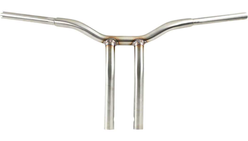 LA CHOPPERS Handlebar - Kage Fighter - One Piece - Bent - 14" - Stainless Steel LA-7338-14SS