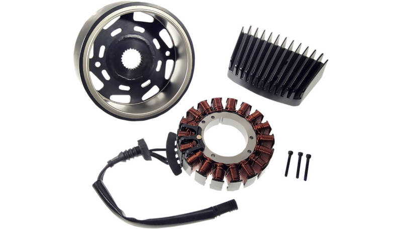 DRAG SPECIALTIES Charging Kit - FLT '17-'24 - Black 2112-1516 - PartsOutlet.com.au