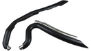 COBRA Speedster Swept Short Exhaust - '17-'22 FL Black 6231B - PartsOutlet.com.au