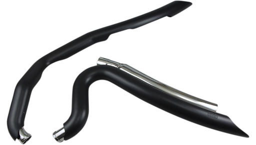 COBRA Speedster Swept Short Exhaust - '17-'22 FL Black 6231B - PartsOutlet.com.au