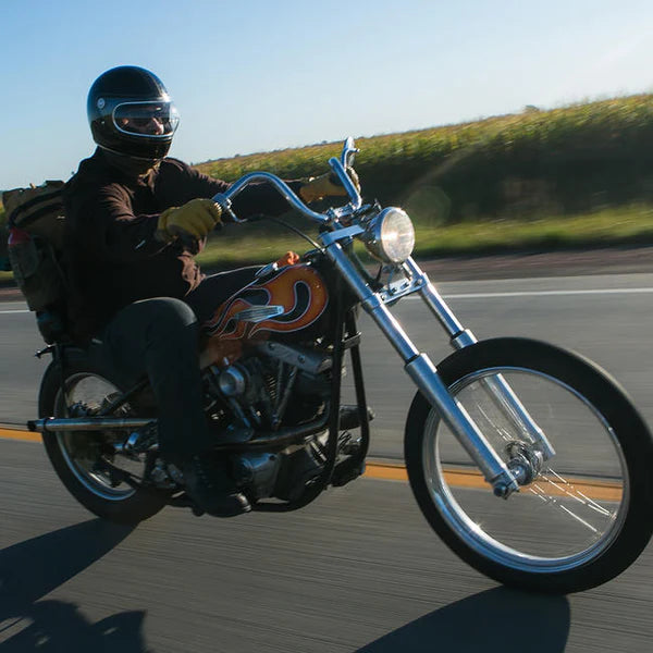 BILTWELL Handlebar - Chump - TBW - Chrome - TBW W/ INSERT - 6005-1057 - PartsOutlet.com.au