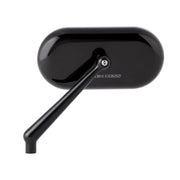 ARLEN NESS FORGED OVAL MIRRORS, BLACK - RIGHT - 13-172 - PartsOutlet.com.au