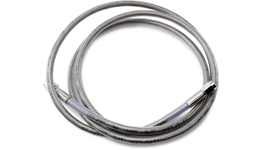 DRAG SPECIALTIES Universal Brake Line - Clear - 68" 868