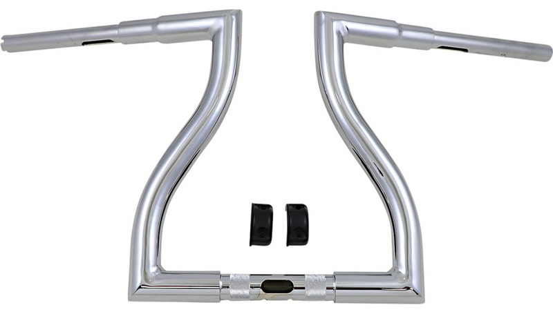 LA CHOPPERS Handlebar - 1-1/2" Thresher - 14" - Chrome - FLTR '15-'22 - LA-7317-14