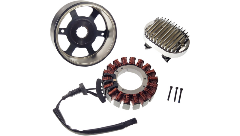 DRAG SPECIALTIES Charging Kit - ST '18-'24 - Chrome 2112-1519 - PartsOutlet.com.au