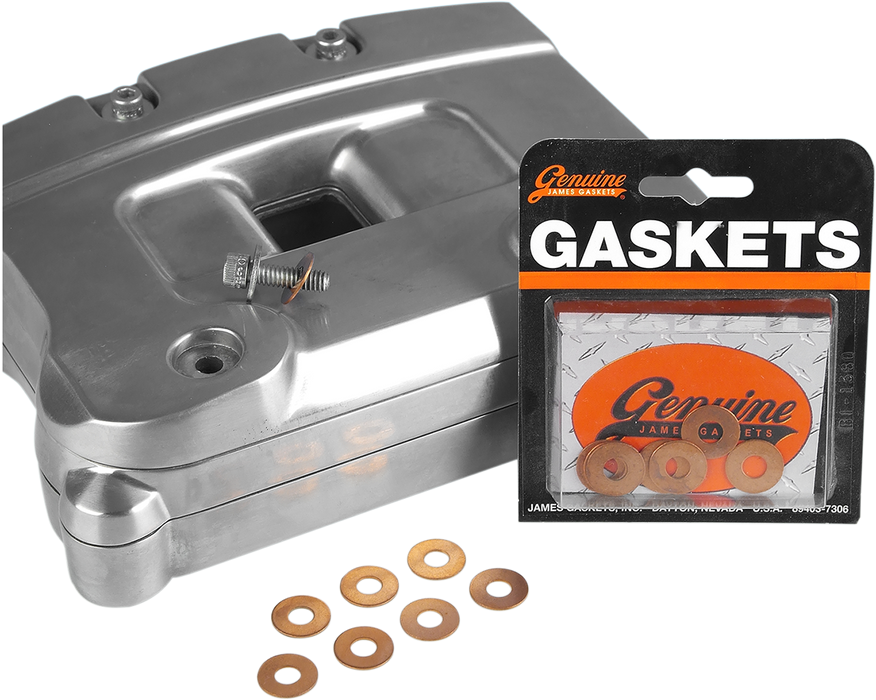 JAMES GASKET Rocker Cover Copper Washer Set - Harley-Davidson '84-'03 - JGI-6114-C