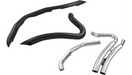 COBRA Speedster Swept Short Exhaust - '17-'22 FL Black 6231B - PartsOutlet.com.au