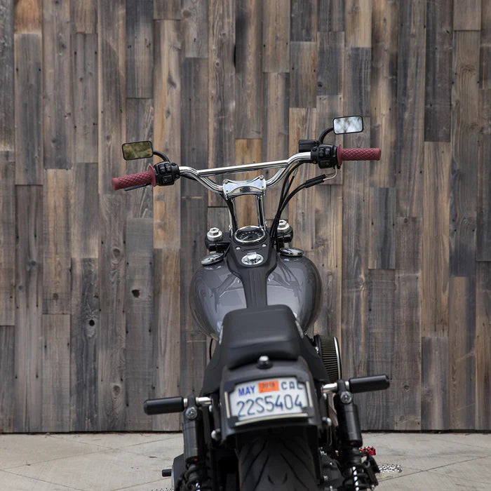 BILTWELL Handlebar - Moto - TBW - Chrome - TBW W/ INSERT - 6016-1057 - PartsOutlet.com.au