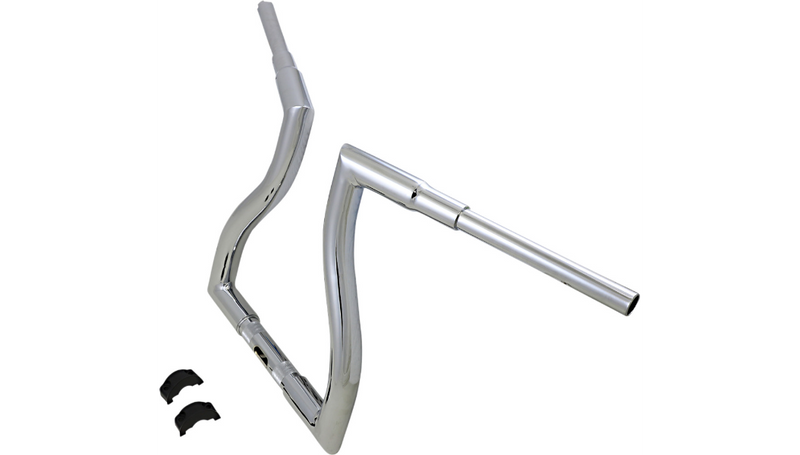 LA CHOPPERS Handlebar - 1-1/2" Thresher - 14" - Chrome - FLTR '15-'22 - LA-7317-14