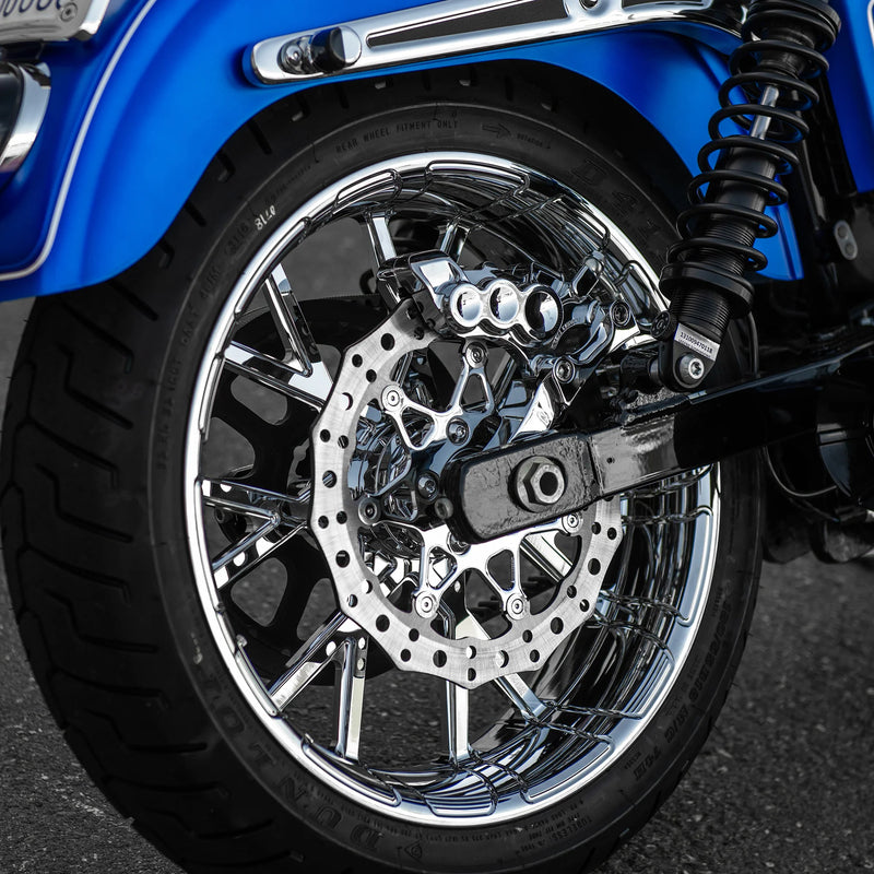 ARLEN NESS - FRONT PROCROSS BRAKE ROTOR, CHROME - 11.8" - Harley-Davidson '06-'17 - 33-10102-202