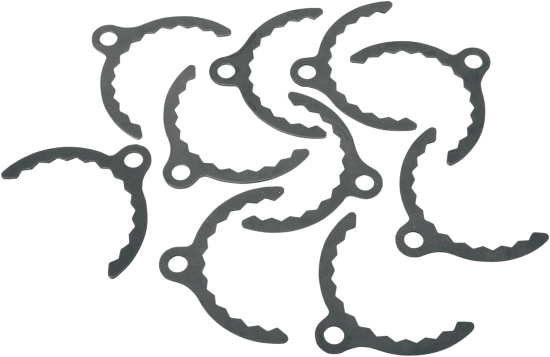 EASTERN MOTORCYCLE PARTS Swingarm Bearing Nut Lock Tabs - 10-Pack - Harley-Davidson '52-'81 - A-47525-52