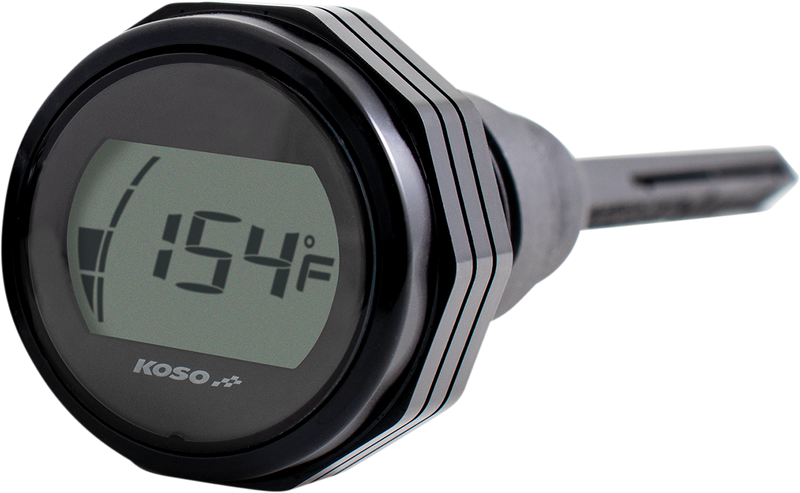 KOSO NORTH AMERICA Oil Dipstick Gauge - FOR 17-23 FLHT/FLHR/FLHX/FLTR/FLTRX/FLTRU Black BA053101 - PartsOutlet.com.au