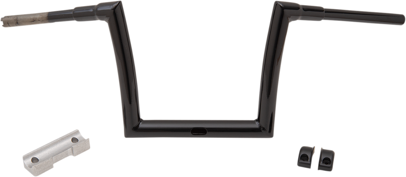 TODD'S CYCLE Handlebar - 1-1/2" Strip - 10" - Gloss Black - Touring 0601-5198
