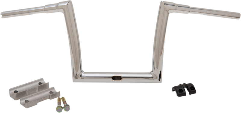 TODD'S CYCLE Handlebar - 1-1/2" Strip - 10" - Chrome - Touring 0601-5197