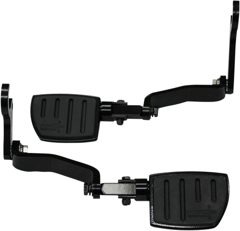 RIVCO PRODUCTS Highway Mounts and Pegs - Black - GL 1800 GW004