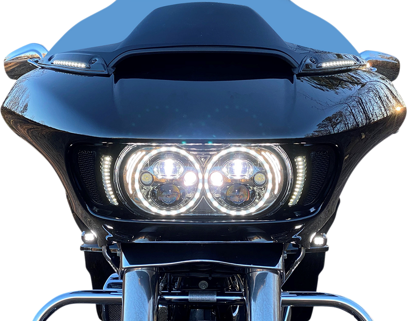 CUSTOM DYNAMICS Turn Signal - FLTR - Gloss Black PB-RG-TS-15-B