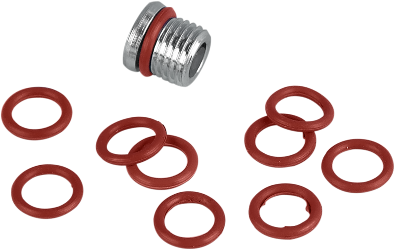 JAMES GASKET Primary Drain Plug O-Ring - 10 Pack - Harley-Davidson '04-'06 - JGI-11324