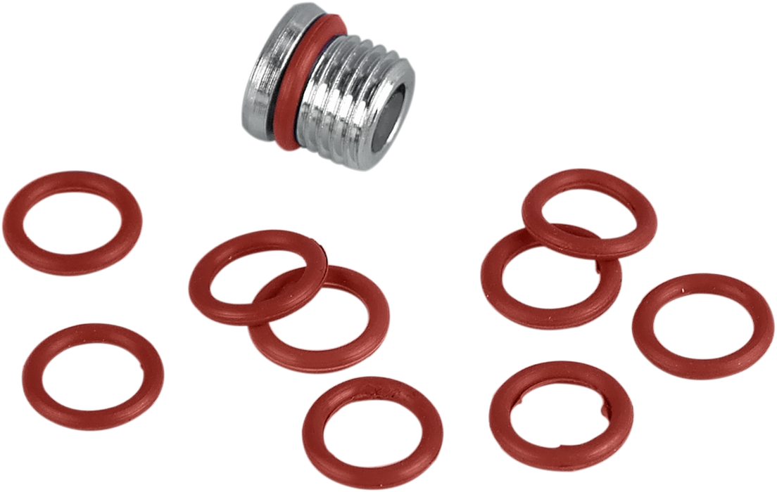 JAMES GASKET Primary Drain Plug O-Ring - 10 Pack - Harley-Davidson '04-'06 - JGI-11324