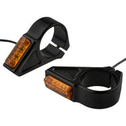 JOKER MACHINE LED Turn Signals - 49 mm - Black - Honda GL 2012-2017 - 05-302-1 - PartsOutlet.com.au