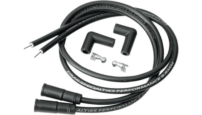 DRAG SPECIALTIES 8.8 mm Plug Wires - Universal Twin Cam SPW18-DS - PartsOutlet.com.au