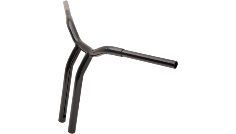 LA CHOPPERS Handlebar - Kage Fighter - One Piece - Bent - 16" - Black - LA-7338-16B