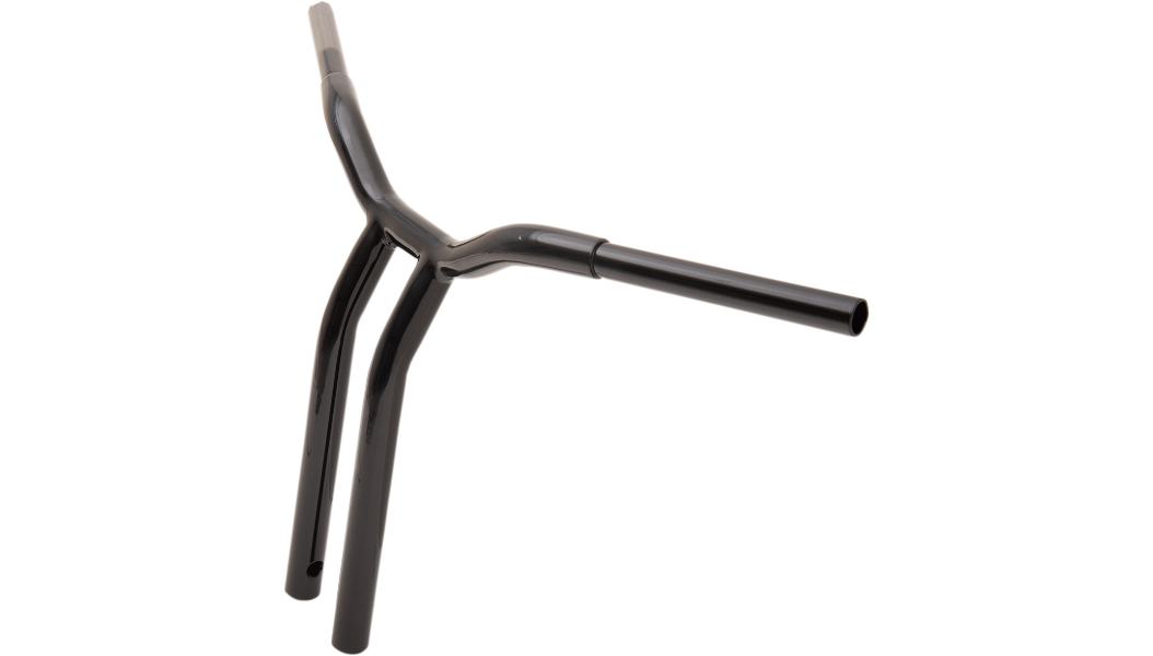 LA CHOPPERS Handlebar - Kage Fighter - One Piece - Bent - 16" - Black LA-7338-16B