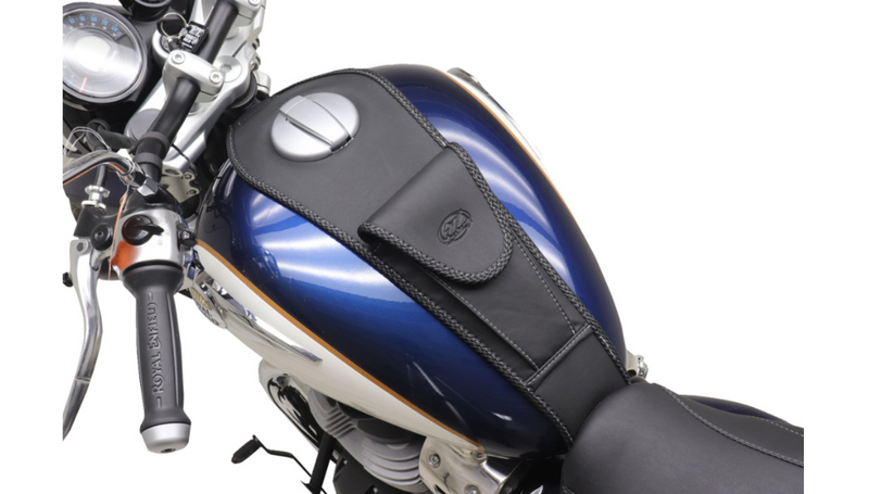 MUSTANG Tank Bib with Pouch - Plain - Royal Enfield Super Meteor 650 '23-'25 - 93371ST