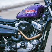 S&S CYCLE Stealth Tribute Air Cleaner Cover in Gloss Black - 170-0593 - PartsOutlet.com.au