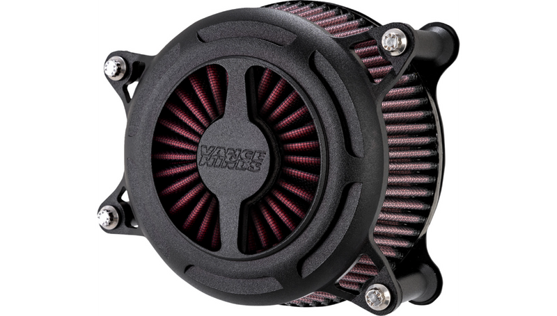 VANCE & HINES VO2 Blade Air Intake - Black Wrinkle - Harley-Davidson 2017-2023 - 42355 - PartsOutlet.com.au
