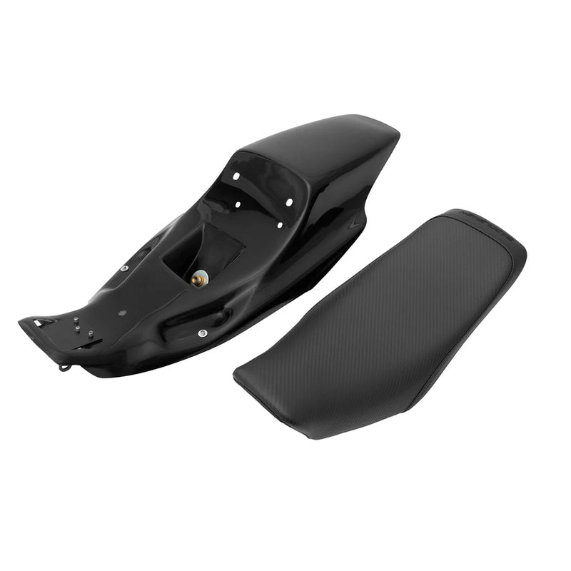 SADDLEMEN Eliminator Seat Kit - Lattice Stitched - Sportster - '04-'20 - Z4281 - PartsOutlet.com.au