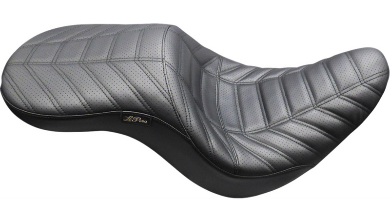 LE PERA Maverick Daddy Long Legs Seat - Track Pleat - FL/FX '18-'25 - LYR-910DL INDY