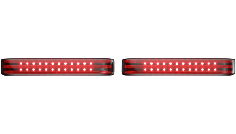 CUSTOM DYNAMICS Saddlebag Lights - BCM - Black/Smoke - FL '14-'25 - PB-SB-BCM-BS
