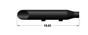 KHROME WERKS Mufflers - Slashcut - XL 2014-2022 - 202895 - PartsOutlet.com.au