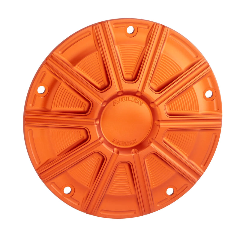 ARLEN NESS 10-GAUGE® DERBY COVER, ORANGE - 16-up FLT TOURING / M8 BAGGER - 700-005 - PartsOutlet.com.au