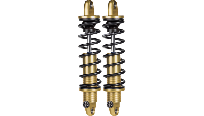 LEGEND SUSPENSION REVO-A Adjustable Dyna Coil Suspension - Gold - Heavy-Duty - 12" - FXD '91-'17 - 13101781