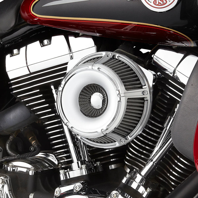 ARLEN NESS Inverted Series Air Cleaner Kit - Slot Track - Chrome - Touring '24+ & Softail 25+ - 600-232