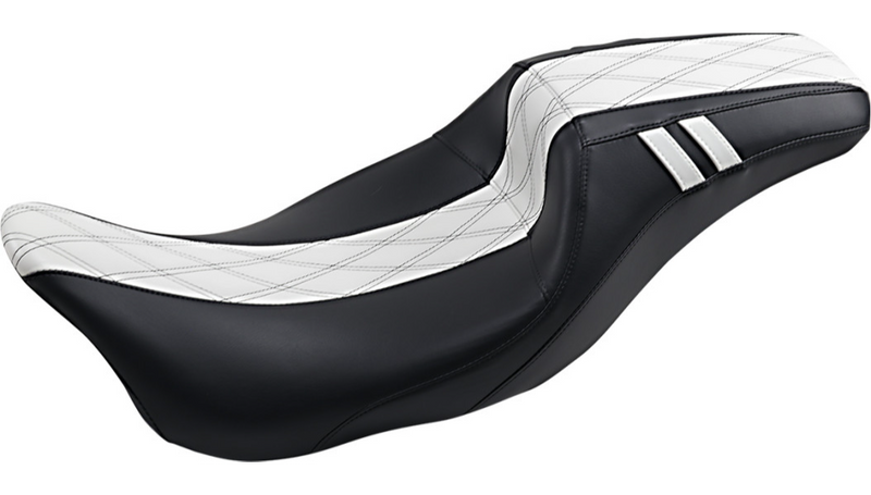 LE PERA Outcast Daddy Long Legs Seat - White - FLH LK-987DLGT1 - PartsOutlet.com.au