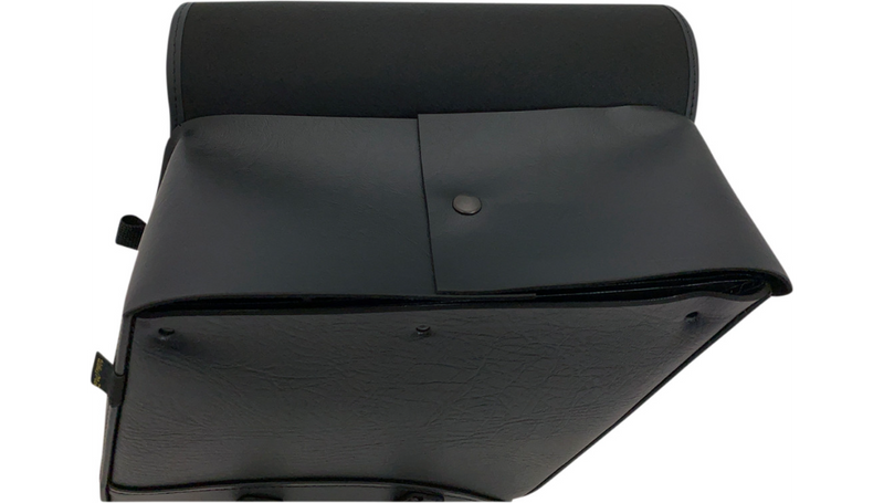 WILLIE & MAX LUGGAGE Brass Monkey Saddlebags - Slant - Brass - Small - 59588-08