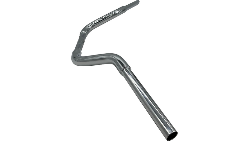 FAT BAGGERS INC. 1-1/4" EZ Install Round Top Handlebar - 8" - Chrome - FXLR '18-'24 - 903008