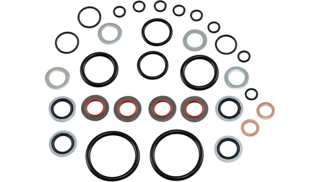 JAMES GASKET Air Control O-Ring Kit - Harley-Davidson '84-'96 - JGI-45849-84-K