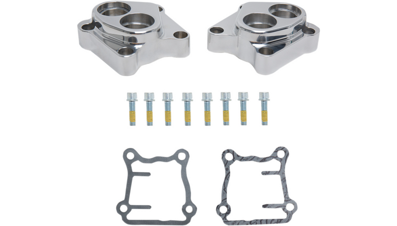 S&S CYCLE Billet Tappet Covers - Polished - Twin Cam 33-5601 - PartsOutlet.com.au