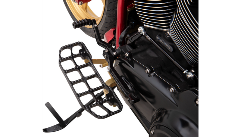 JOKER MACHINE Serrated Floorboard - Black - '80-'20 FL - 08-640-1B - PartsOutlet.com.au