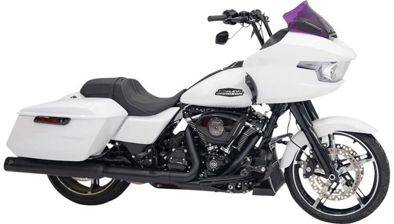KLOCK WERKS Kolor Flare Windshield - 10" - Purple - FLTR 2024+ - KWW-01-0720