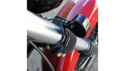JOKER MACHINE Speedometer Ring with Swivel Clamp - Black Anodized - For 39 mm Fork Tube - '93-'19 XL - 10-315B - PartsOutlet.com.au
