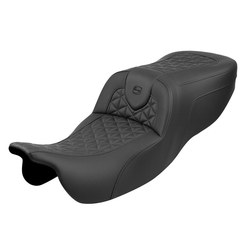 SADDLEMEN Roadsofa Seat - without Backrest - Tri-Gripper - FLRT/FLTRT '15-'25 - 815-07-21000