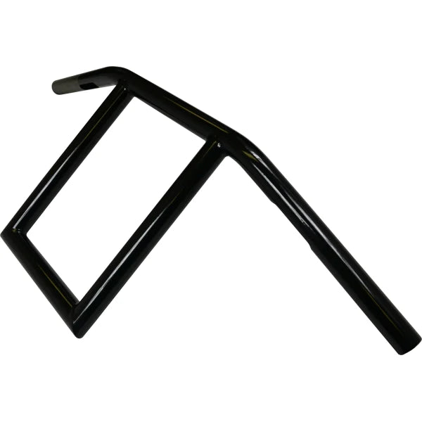 LA CHOPPERS 1" WINDOW APES 10" RISE BLACK UNIVERSAL - LA-7385-10B